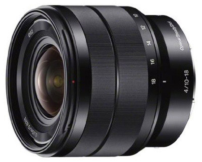 Sony 10-18mm E-mount lens